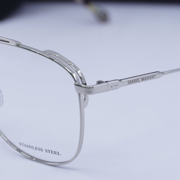 Isabel Marant IM 0057 0010 00 Aviator Eyeglasses 56mm - Palladium main image 5